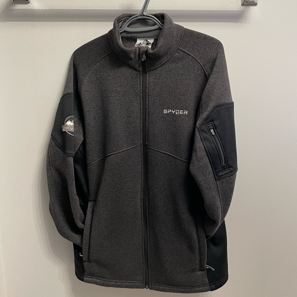Men’s Spyder zip-up sweater